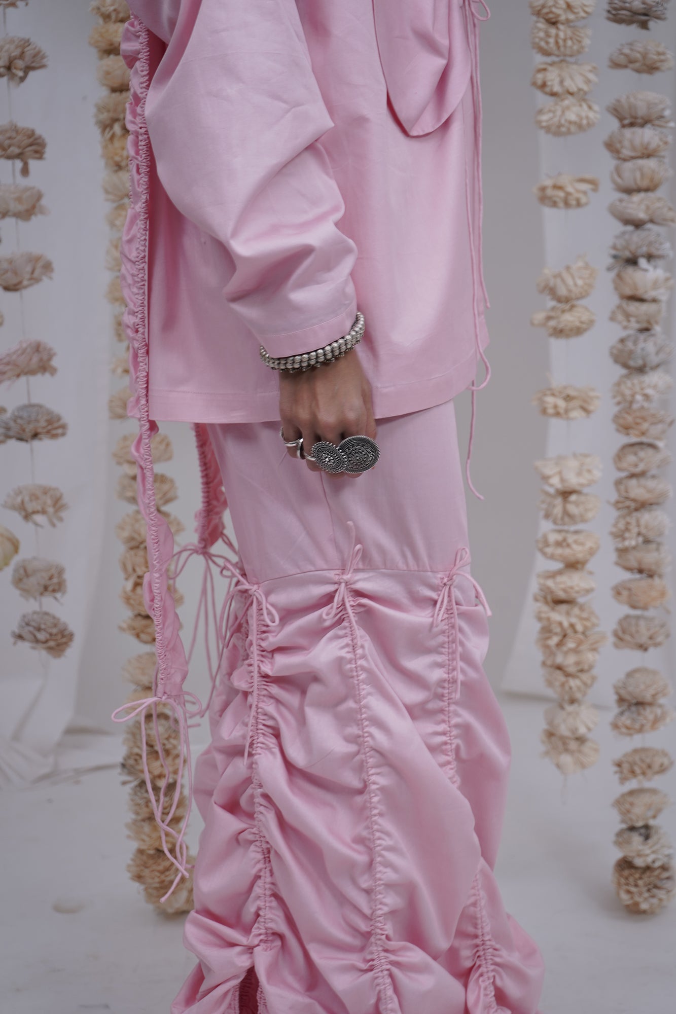 Gathered sharara set