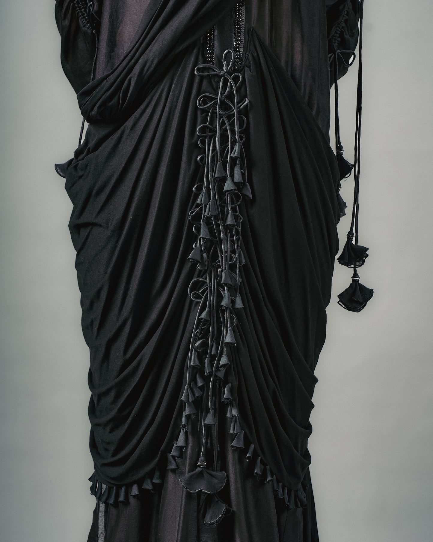Saree drape dress
