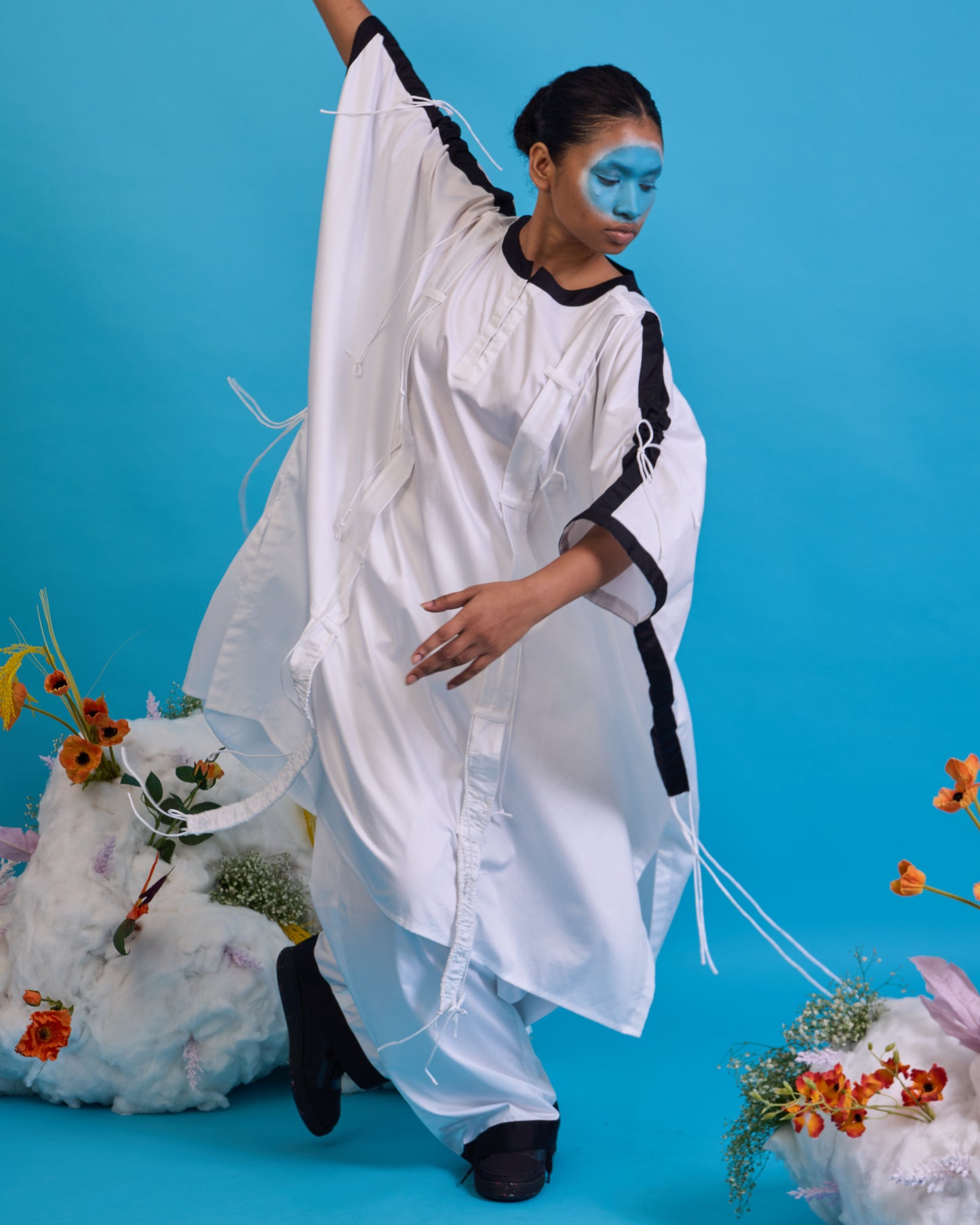 Suspender kaftan set