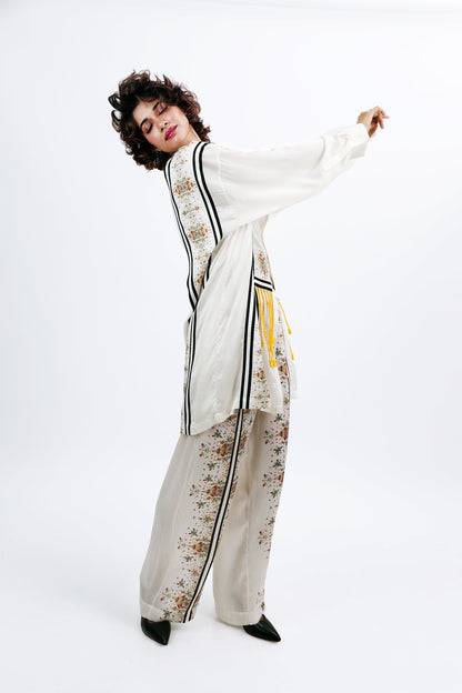 Suspender stripe co-ord set