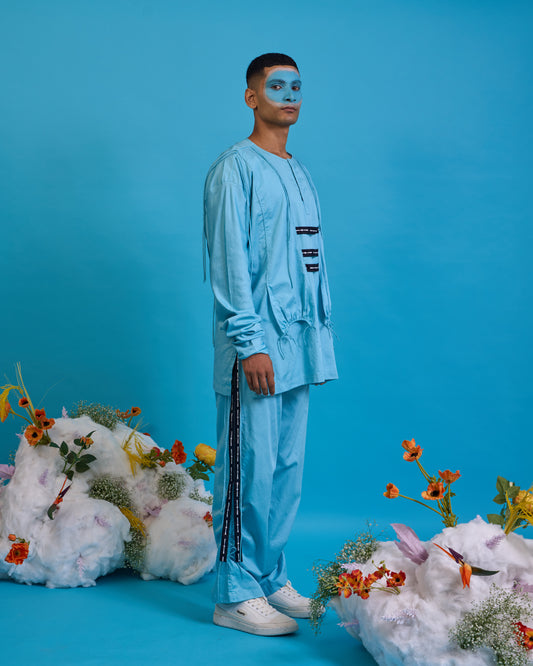 Over layer kurta set