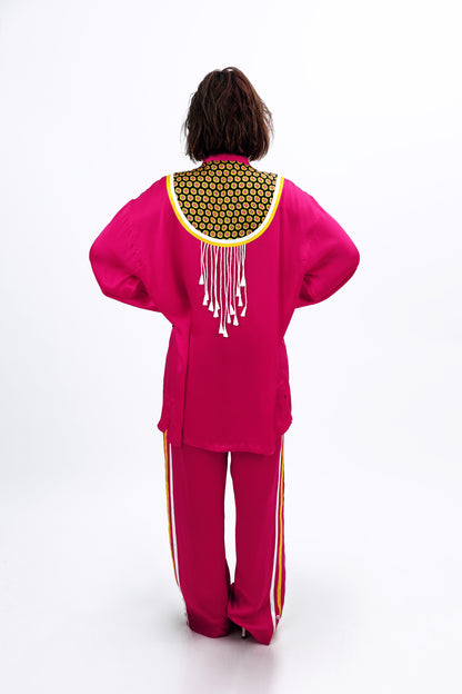 Scallop tassel co-ord set