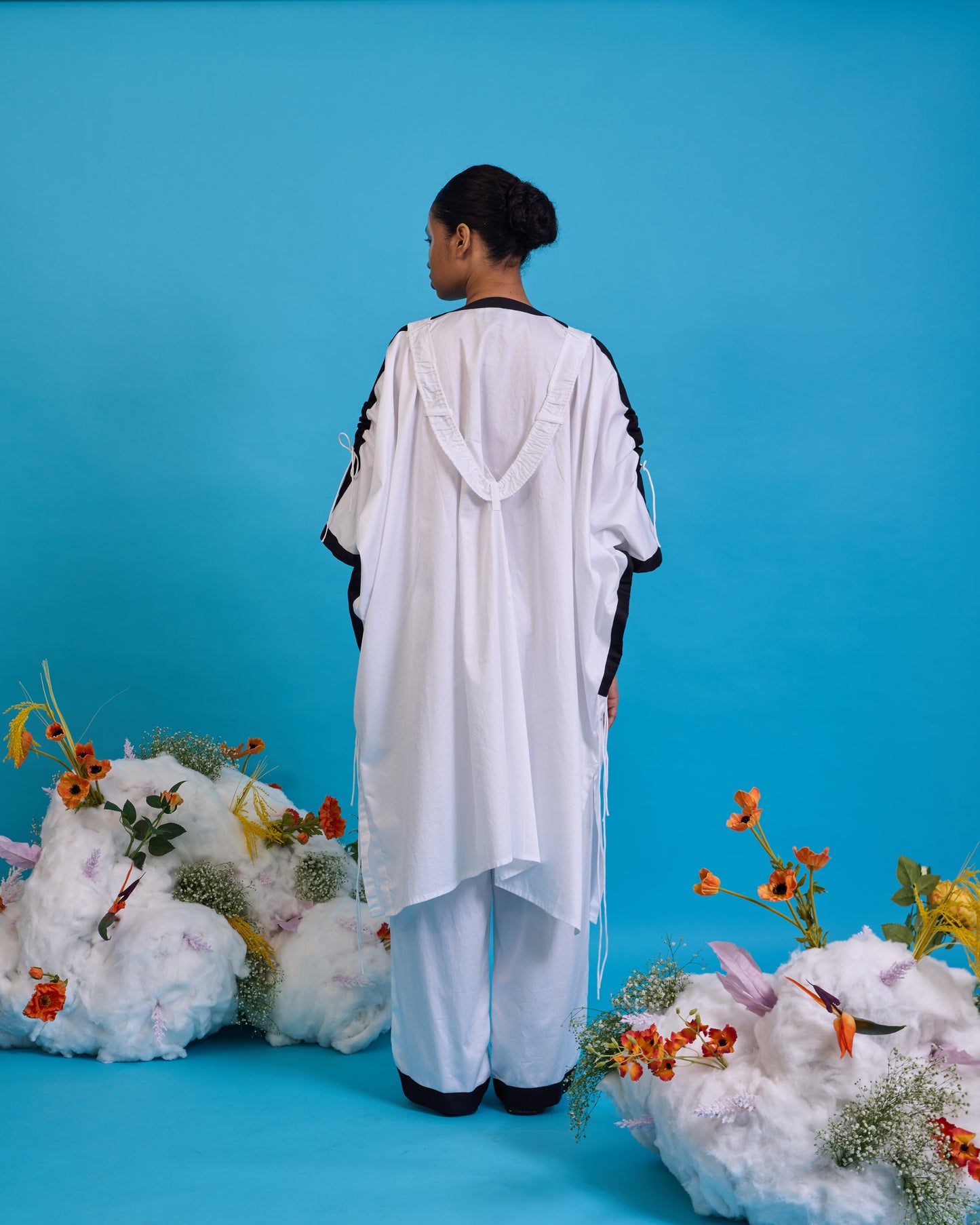 Suspender kaftan set