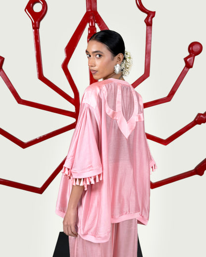Godets cape + Trouser set
