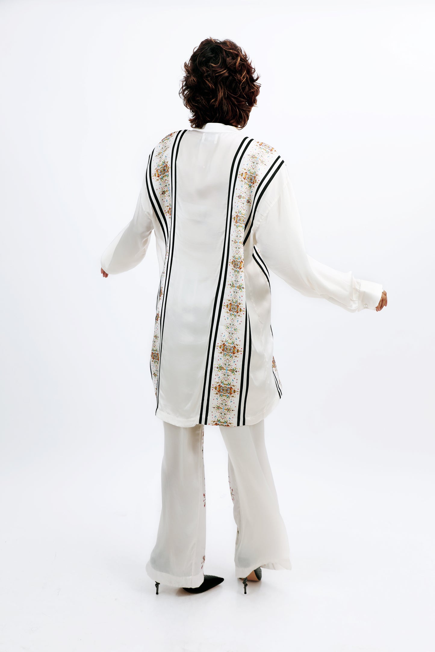 Suspender stripe co-ord set