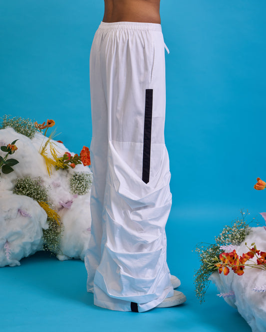 Cowl pocket trouser