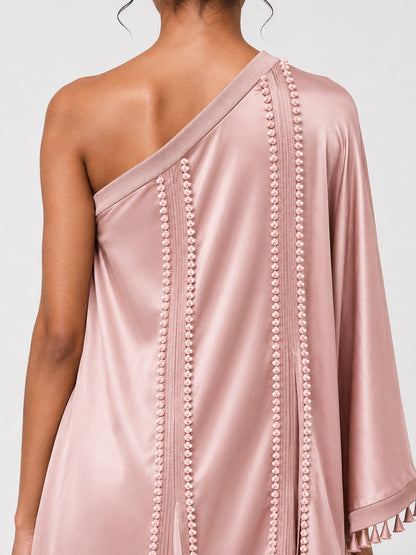 Godets one shoulder + Broad trouser set