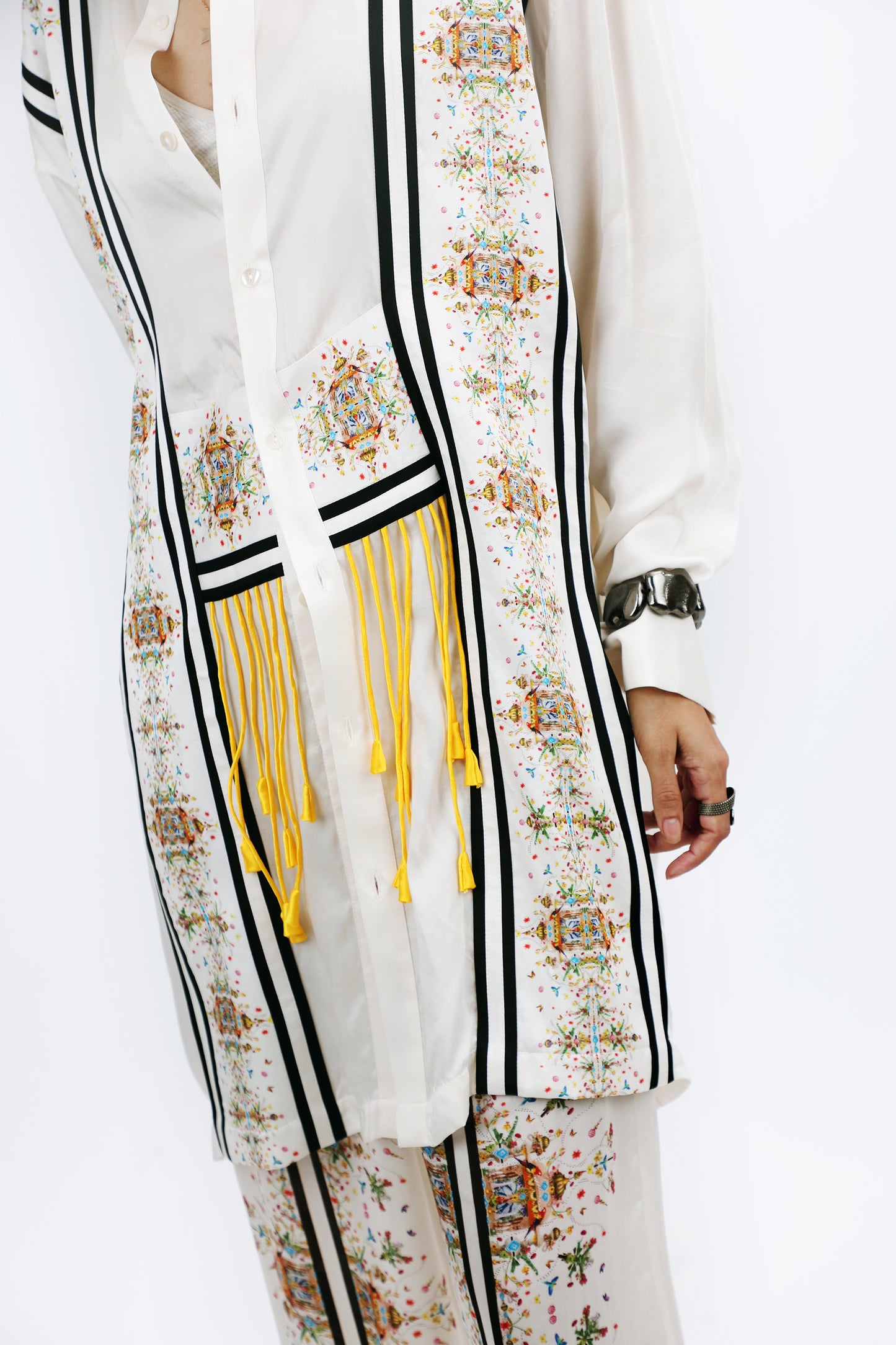 Suspender stripe co-ord set