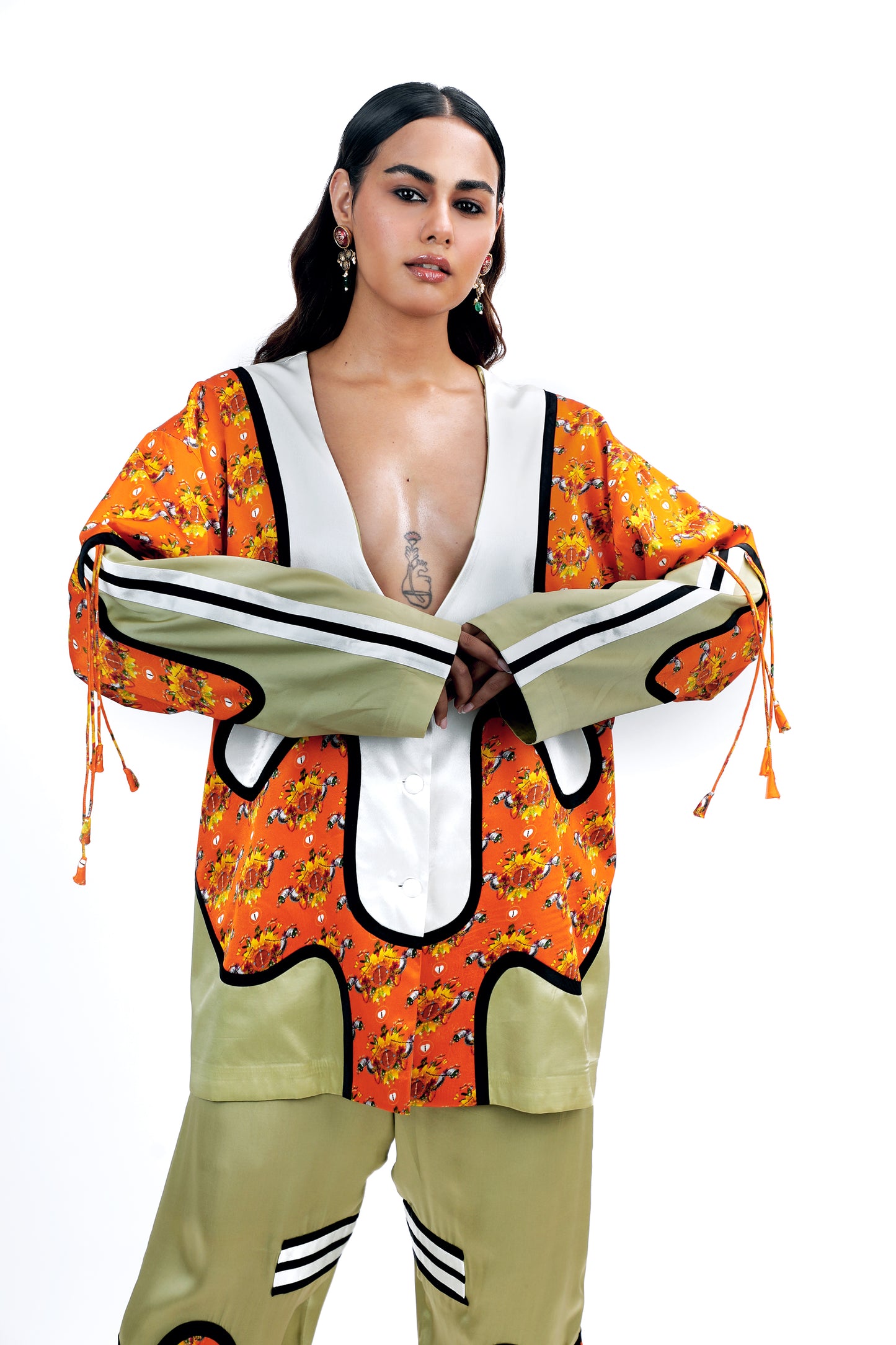 Concentric yoke jacket set