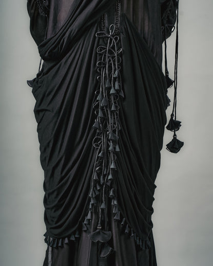 Saree drape dress