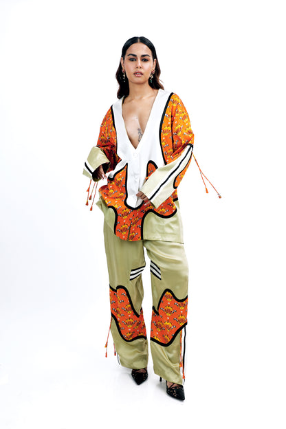 Concentric yoke jacket set