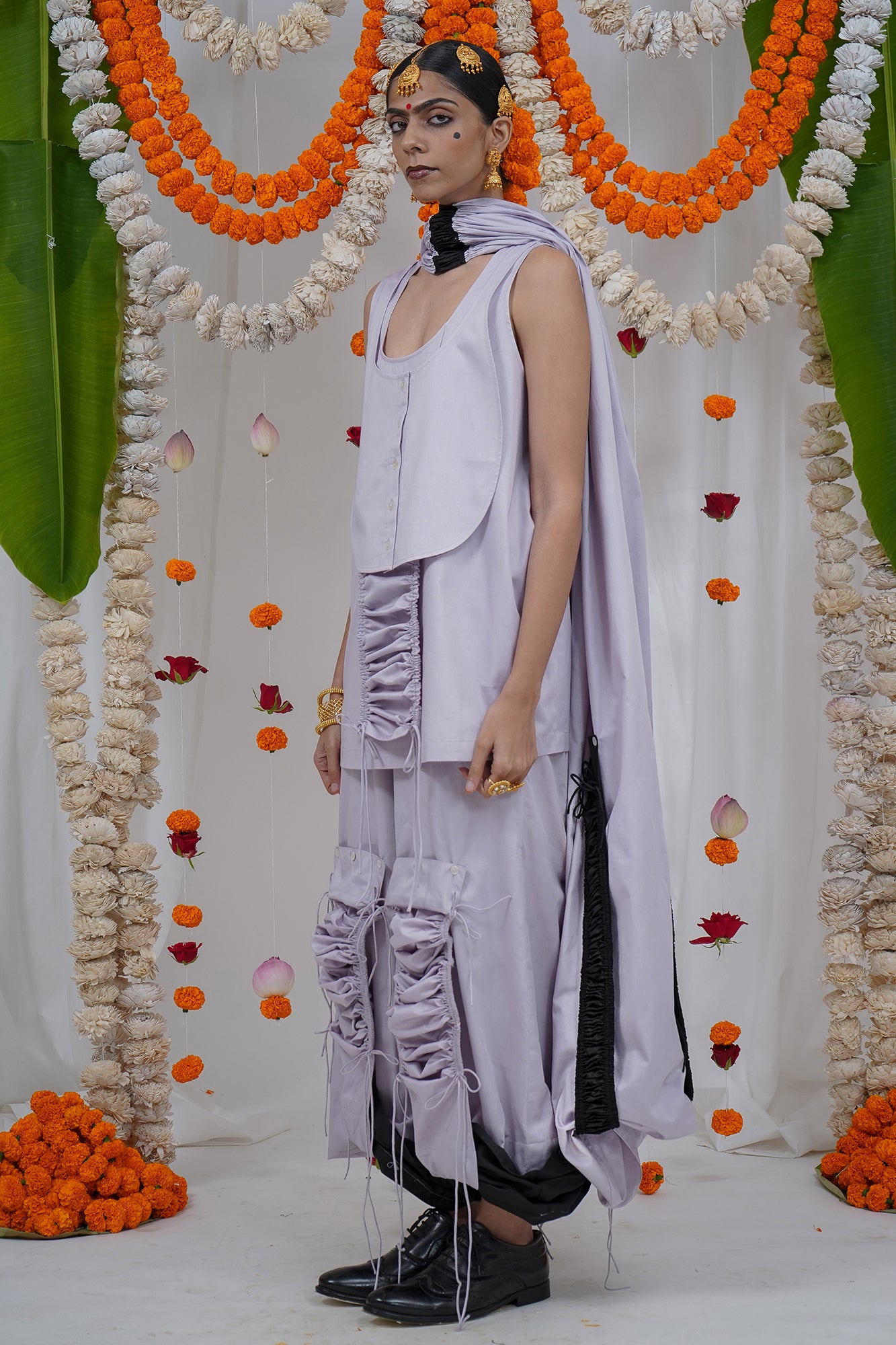 Gathered layer co-ord set